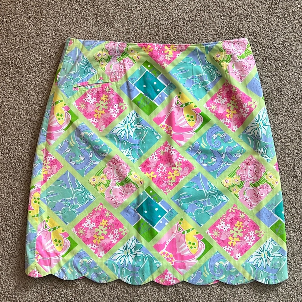 Vintage Lilly Pulitzer Surf N Patch vintage skirt
